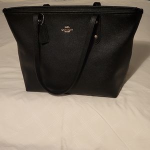COACH  black tote handbag